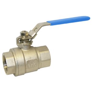 Stainless Steel Ball Valve - 2 Piece - Full Bore - WRAS Approved