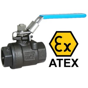 Carbon Steel Ball Valve – BSPP – ATEX - 2 Piece