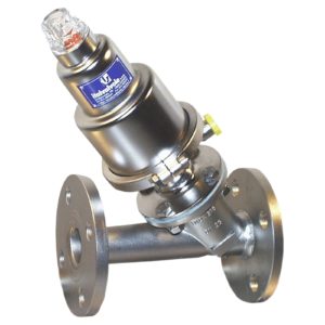 Pneumatic Angle Seat Piston Valve - Flanged PN16