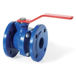 Ductile Iron Ball Valve - Flanged PN16 - ISO5211 - RPTFE Seats - NBR O-Rings - 100°C.