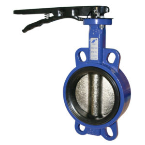 Wafer Pattern Butterfly Valve – Nickel Plated Ductile Iron Disc – EPDM Liner