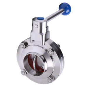 Stainless Steel Hygienic Butterfly Valve – Butt Weld OD
