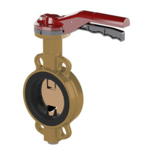 Wafer Pattern Aluminium Bronze Butterfly Valve – NBR Liner – Aluminium Bronze Disc