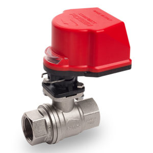 Electric Brass 2 Piece Ball Valve - BSPP